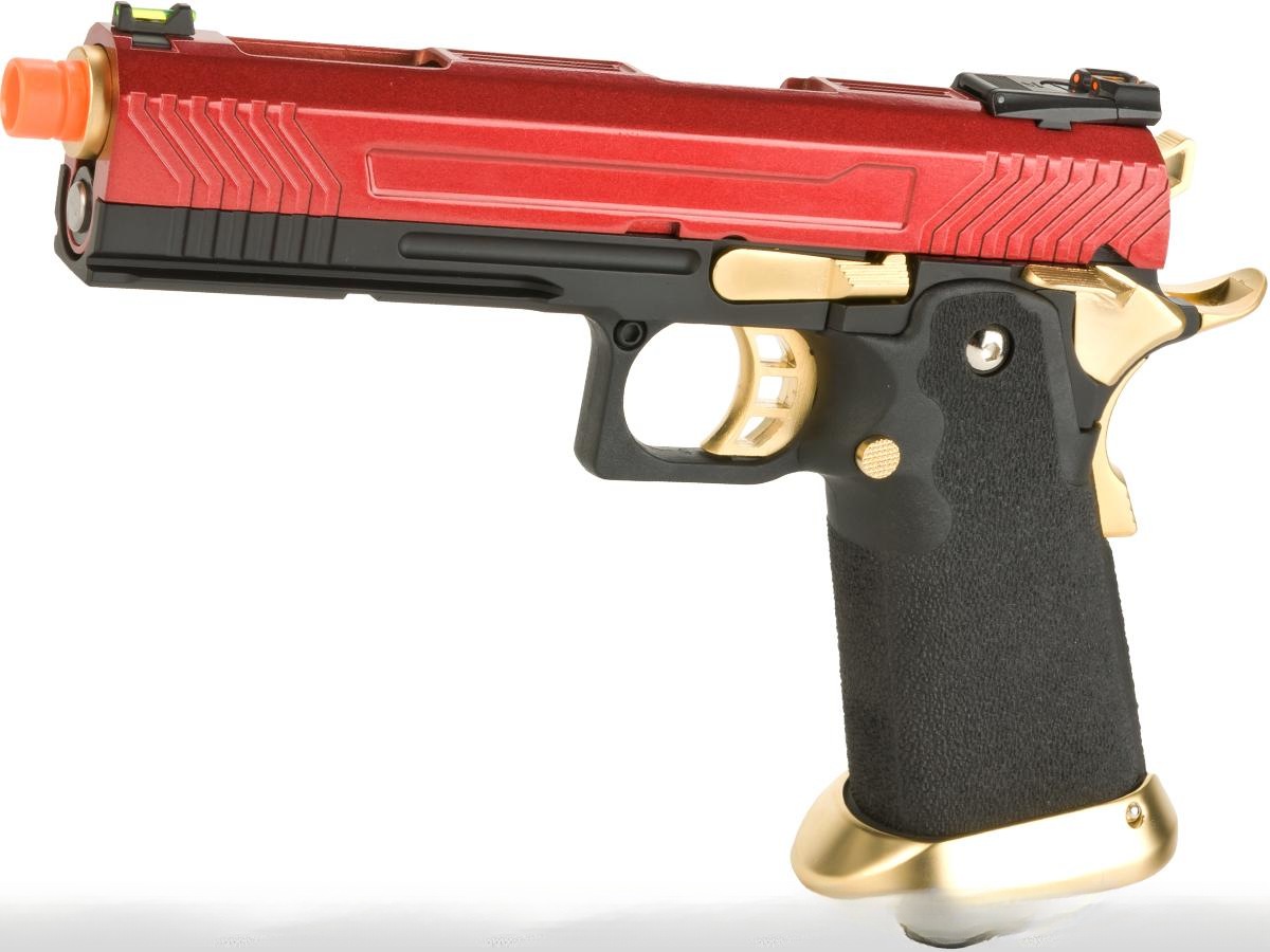 AW Custom Hi-Capa Competition Grade Gas Blowback Airsoft Pistol