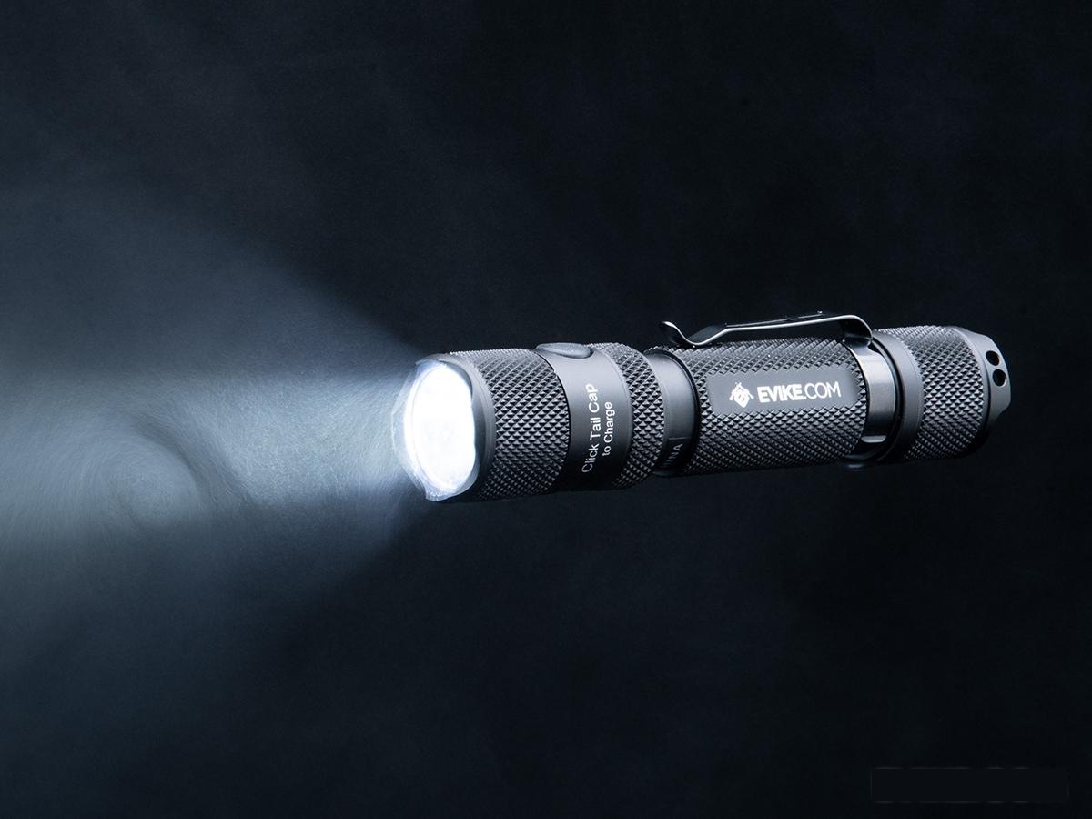 Evike.com Exclusive PowerTac M5 Rechargeable Tactical Flashlight