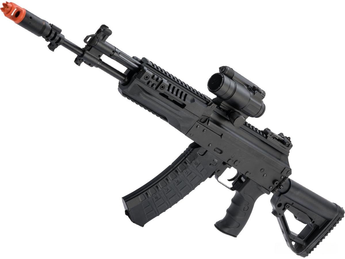LCT AK LCK-12 Stamped Steel Airsoft AEG w/ Side-Folding Stock Tube