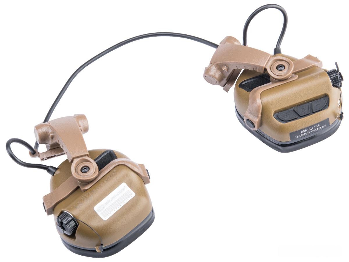 Earmor M31X Mark 3 Tactical Headset for FAST Style ARC Rails